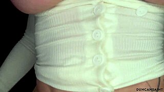 Brunette milf wakes me rimming ass then rides cock