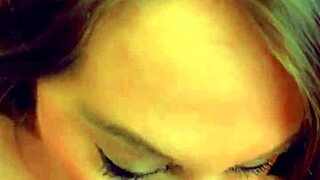 Beautiful Sarah teases then deepthroats thick cock swallowing cum in savage pov blowjob