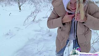 amateur milfs wifebucket jolly snowy holiday sex homemade couple friend vacation romp video