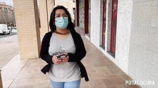 Innocent Chubby Big Tits Dessy Gets Caught And Ends Up In Hot Putalocura Sex!