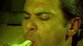 old lady spreads juicy hairy pussy for deep licking ride