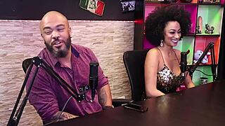 i can't forget lady snow's sensual interracial cast with lord kenobi on sheer red