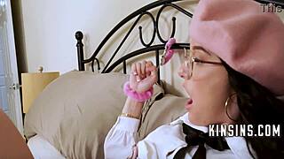 i finally get to fuck with the whole stepfamily joining our horny teen