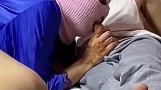 arab bbw milf's fat ass pounded by huge black cock while hubby watches