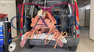 Teacher milf, fist my gaping asshole then peg me till prolapse