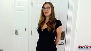 Kay Lee's Nerdy Tease Deepthroat Play