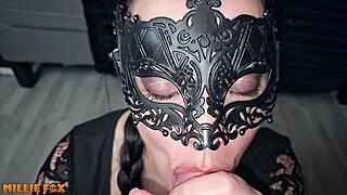 What if sexy milf Millie Fox gulps your huge thick cum load whole?