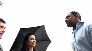 Mira's husband watches her swap cum in wild cuckold play?