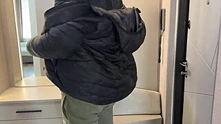 right after vacation i fuck petite russian stepmom cowgirl with moaning