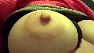 italian big tits milf artemisia love's solo boobs bounce.