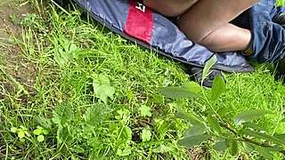 wanna see these ebony tits bounce missionary deep in forest?