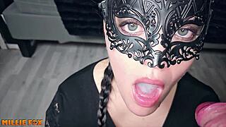 millie fox milf gulps three huge cum loads homemade