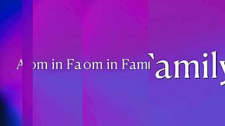 Step Sister Amber Slashes Fucks Step Bro While Aunty Angie Sleeps Nearby