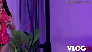 Busty Ebony Mystique Craves Foreplay Then Rough Dick Down!