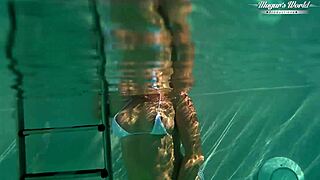 all natural milf julia north takes underwater anal pounding in pool