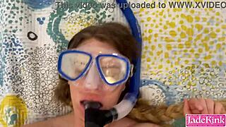 slim thick slut takes hardcore pussy pounding creampie cumshot