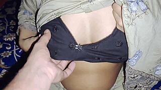 stepsister sneaks into stepbrother bed craving his cock all night long?