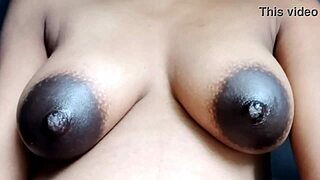 Indian Teen Girl's Amazing Big Natural Milk Boobs in Homemade Casting