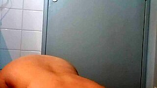 imagine being chained as maid slut takin uro humiliation facial in toilet bondage